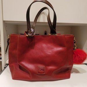 Dooney & Bourke florentine lthr lg barlow satchel